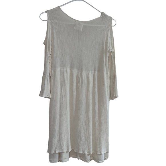 🌻 Wild Blue by Sadie Robertson Boho Cold Shoulder Top. SiZe medium - Picture 5 of 9